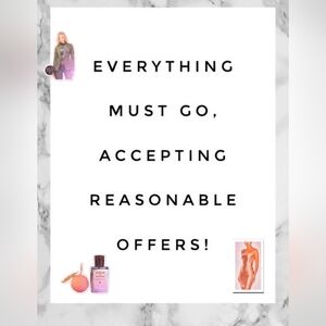 EVERYTHING MUST GO!! CLOSET CLEAR OUT!⏳️